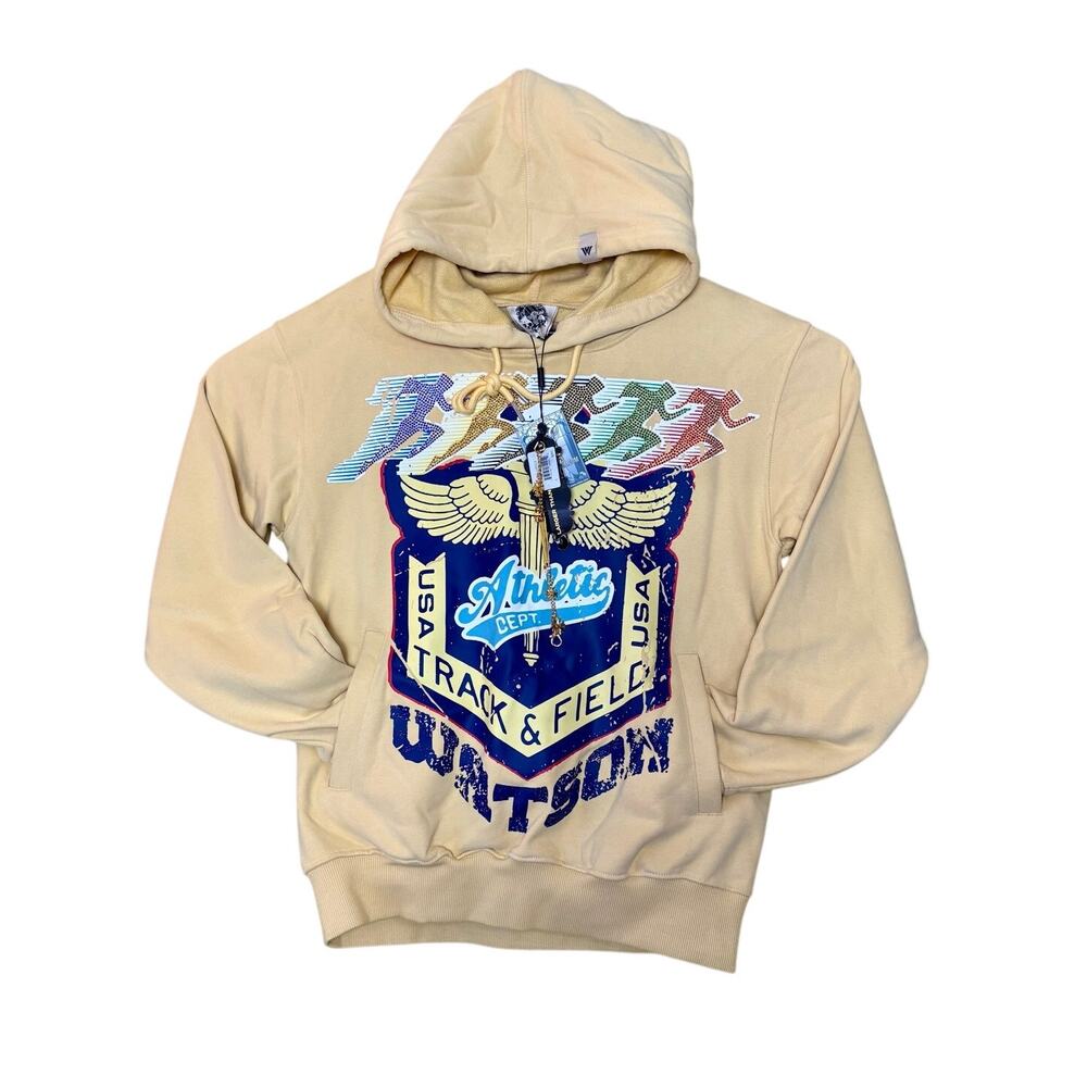 NWT - Quality Watson Track & Field Hoodie - Sz. Men's Small